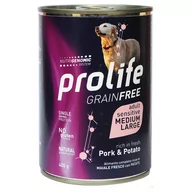 Mokra karma dla psów - Prolife Dog Wet Sensitive, wieprzowina - 6 x 400 g - miniaturka - grafika 1