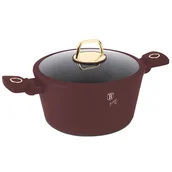 Garnki - GARNEK TYTANOWY Z POKRYWĄ 24cm BERLINGER HAUS BH-8041 LEONARDO - miniaturka - grafika 1