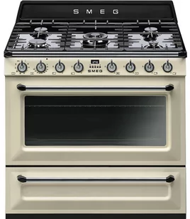 Kuchenka gazowo-elektryczna Smeg Retro TR90P2 - Kuchenki gazowo-elektryczne - miniaturka - grafika 1