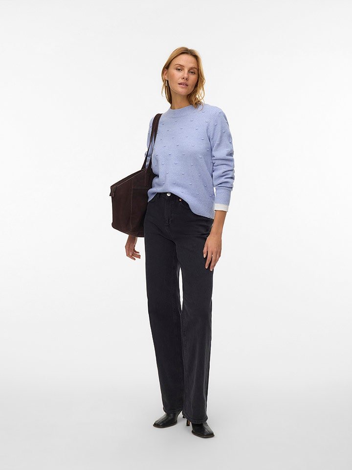 Vero Moda Sweter w kolorze błękitnym