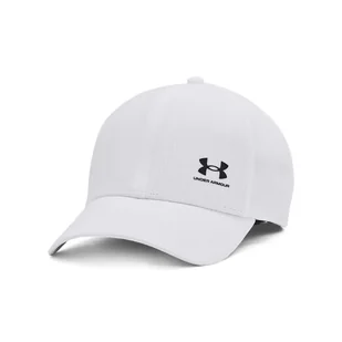 Męska Czapka z daszkiem UNDER ARMOUR M ISO-CHILL ARMOURVENT ADJ 1383440-100 – Biały - Czapki męskie - miniaturka - grafika 1