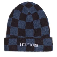 Czapki dla dzieci - Czapka Tommy Hilfiger AU0AU01932 Niebieski - miniaturka - grafika 1
