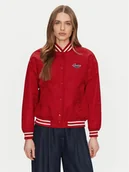 Kurtki damskie - Guess Jeans Kurtka bomber W5RL43 WHAA2 Czerwony Regular Fit - miniaturka - grafika 1
