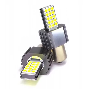 Py21W Żarówka Led Bau15S 12-24V 100% Canbus Bez Błędu 2800Lm Biała Mocna Motoledy - Żarówki samochodowe Py21W Żarówka Led Bau15S 12-24V 100% Canbus Bez Błędu 2800Lm Biała Mocna Motoledy - Żarówki samochodowe - miniaturka - grafika 1