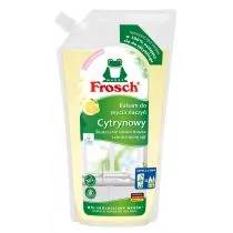 Frosch Cytrynowy płyn do mycia naczyń w worku balsam 1 l - Płyny do naczyń - miniaturka - grafika 1