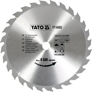 Yato YT-6080 Piła tarczowa 350x28x30 - Tarcze do pił - miniaturka - grafika 1