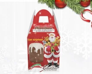Babka Panettoncino Cioccolato 80g - Cristian Dolci z czekolady - Szybkie dania obiadowe - miniaturka - grafika 1