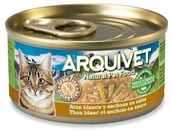 Mokra karma dla kotów - Arquivet Puszka dla kota z tuńczykiem i sardelką 80 g - miniaturka - grafika 1