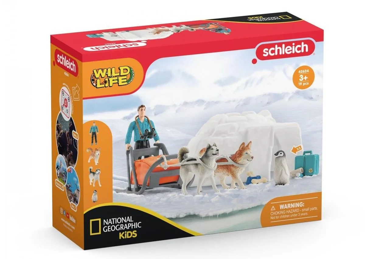 Schleich, zestaw Wyprawa na Antarktydę, SLH42624