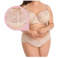 Majtki damskie - Majtki Nessa KSYMENA soft figi beżowe - S - miniaturka - grafika 1