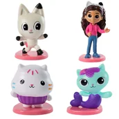 Lalki dla dziewczynek - Koci Domek Gabi Zestaw Figurek Gabi Syrenkotka Łakotek Kiciuś Panduś - miniaturka - grafika 1