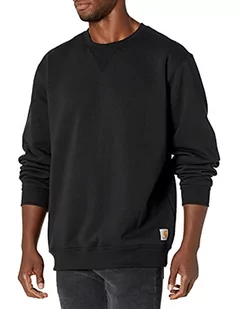 Carhartt Męska bluza z okrągłym dekoltem o luźnym kroju, czarny, XXL - Bluzy męskie - miniaturka - grafika 1