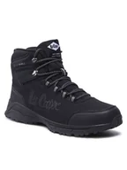 Buty trekkingowe męskie - Lee Cooper Trapery LCJ-22-01-1404M Czarny - miniaturka - grafika 1