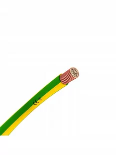 Elektrokabel Przewód instalacyjny H07V-K (LgY) 10 żółto-zielony /25m/ T0157 LGY 1 X 10 ŻO - Przewody elektryczne - miniaturka - grafika 2