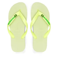 Klapki i japonki damskie - Japonki Havaianas 4110850.0904 Zielony - miniaturka - grafika 1
