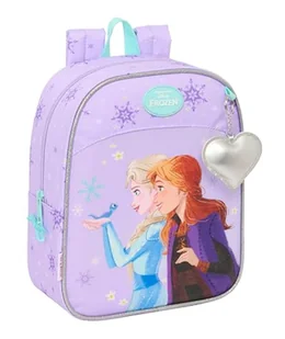 FROZEN SPIRIT plecak dziecięcy, plecak dziecięcy, plecak szkolny, odpowiedni do samochodu, idealny do przedszkola, wygodny i wszechstronny, jakość i wytrzymałość, 22 x 10 x 27 cm, fioletowy, M, Casual - Plecaki szkolne i tornistry - miniaturka - grafika 1