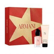 Zestawy perfum damskich - Giorgio Armani Armani Si 30ml woda perfumowana+ 75ml balsam do ciała - miniaturka - grafika 1