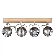 Lampy sufitowe - Spotlight Ball Wood Sufitowa Spot-Light 5131474L Drewno Dębowe/Metal - miniaturka - grafika 1