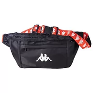 Plecaki - Kappa Unisex Roger 222 Band Bumbag plecak, czarny/pomarańczowy, T.U, czarny/pomarańcozwy, jeden rozmiar - miniaturka - grafika 1