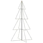 Ozdoby bożonarodzeniowe - vidaXL Ozdoba świąteczna w kształcie choinki, 360 LED, 143x250 cm - miniaturka - grafika 1