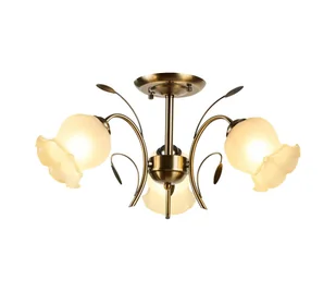 Brilagi - Żyrandol natynkowy FLORA 3xE14/60W/230V brąz - Lampy sufitowe - miniaturka - grafika 1