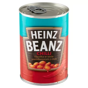 Heinz - Fasolka w sosie pomidorowym z chilli - Produkty wegańskie i wegetariańskie - miniaturka - grafika 1