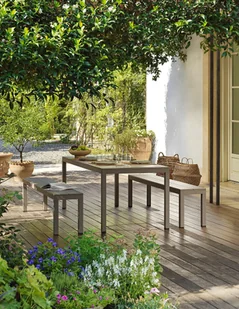 NARDI Rio Bench Tortora - Meble ogrodowe NARDI Rio Bench Tortora - Meble ogrodowe - miniaturka - grafika 1