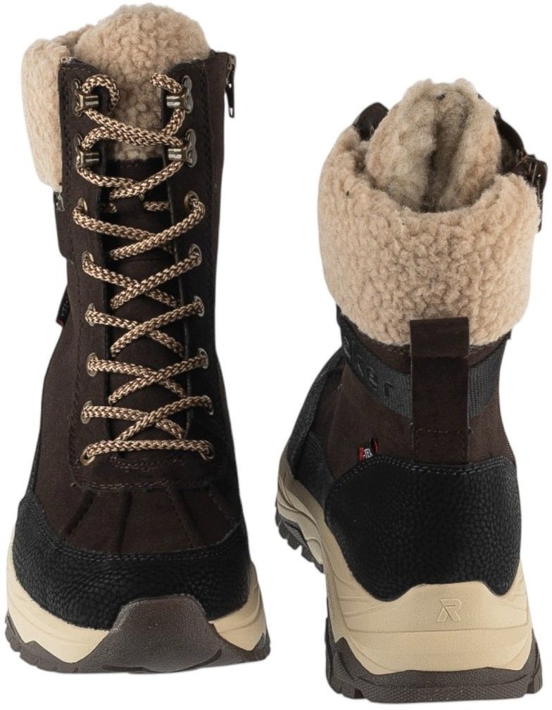 Buty trekkingowe damskie Rieker Lace Up Boot Brązowe 37 Z3901-25