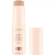 Podkłady do twarzy - Catrice Soft Glam Filter Stick podkład w sztyfcie 010 Fair Light 9 g - Podkład lub puder - miniaturka - grafika 1