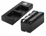 Baterie i akcesoria - Ładowarka + Akumulator Bateria NP-F770 do Sony - miniaturka - grafika 1