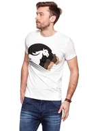 Koszulki męskie - Wrangler, T-shirt męski, Western Graphic Tee Offwhite W7B94Fk02, rozmiar S - miniaturka - grafika 1
