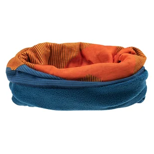 Komin HI-TEC RINE 82281-OR M PRINT/PO – Granatowy - Szaliki i chustki dla dzieci - miniaturka - grafika 1