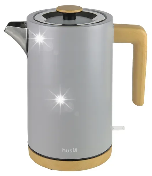 Czajnik Elektryczny Husla 1,5l Szary Loft Design