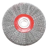 Akcesoria do elektronarzędzi - VERTO Szczotka druciana tarczowa 200 x 32 mm - miniaturka - grafika 1