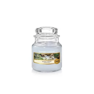 Świece - Yankee Candle Świeca zapachowa mały słój water garden 104g - grafika 1