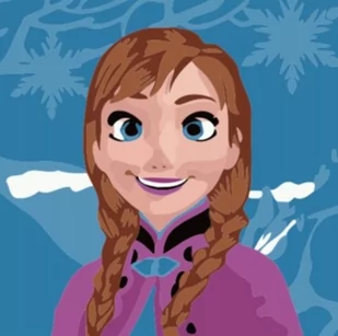 OBRAZ MALOWANIE PO NUMERACH DLA DZIECI 20X20 cm - Malowanie po numerach - miniaturka - grafika 1