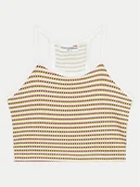 Koszulki i topy damskie - Coccodrillo Top WC4143303HGJ Kolorowy Slim Fit - miniaturka - grafika 1