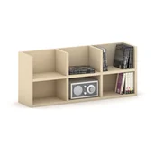 Półki do salonu - Półka ścienna 800 x 200 x 350 mm, brzoza - miniaturka - grafika 1