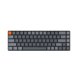 Keychron K7 Ultra-Slim Rgb Brown Gateron Hot-Swap K7-H3 szara - Klawiatury - miniaturka - grafika 1