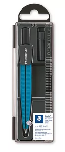 STAEDTLER Cyrkiel szkolny z etui na grafity niebieski - Staedtler - Przybory szkolne - miniaturka - grafika 1