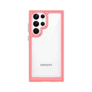 Etui Outer Braders sztywny pokrowiec z żelową ramką do Samsung Galaxy S22 Ultra czerwony - Etui i futerały do telefonów Etui Outer Braders sztywny pokrowiec z żelową ramką do Samsung Galaxy S22 Ultra czerwony - Etui i futerały do telefonów - miniaturka - grafika 1