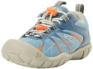 Buty dla chłopców - KEEN Chandler 2 CNX sneakersy dziecięce, uniseks, Vintage Indigo Safety Orange, 26 EU - miniaturka - grafika 1