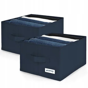 2x organizer pudełko pojemnik na ubrania jeansy do szuflady szaf 32x27x17 - Meble modułowe i akcesoria 2x organizer pudełko pojemnik na ubrania jeansy do szuflady szaf 32x27x17 - Meble modułowe i akcesoria - miniaturka - grafika 1