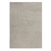 Dywany - Szary dywan wełniany Flair Rugs Zen Garden, 120x170 cm - miniaturka - grafika 1