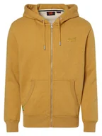 Kurtki męskie - Superdry - Męska kurtka z kapturem, żółty - miniaturka - grafika 1