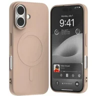 Etui i futerały do telefonów - Etui MERCURY Semi-Silicone MagSafe do Apple iPhone 16 Piaskowy róż - miniaturka - grafika 1
