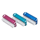 Akcesoria do paznokci - Szczoteczka Dwustronna Do Czyszczenia Rąk K11 - miniaturka - grafika 1