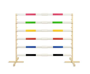 Belka do przeszkody do skakania na Hobby Horse, różowa, 160 cm - Zabawki i gry sportowe - miniaturka - grafika 1