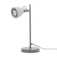 Lampy stojące - Beliani Lampa stołowa betonowa jasnoszara MISTAGO - miniaturka - grafika 1
