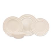 Serwisy obiadowe - 18-częściowy zestaw białych porcelanowych naczyń Kütahya Porselen Lara - miniaturka - grafika 1